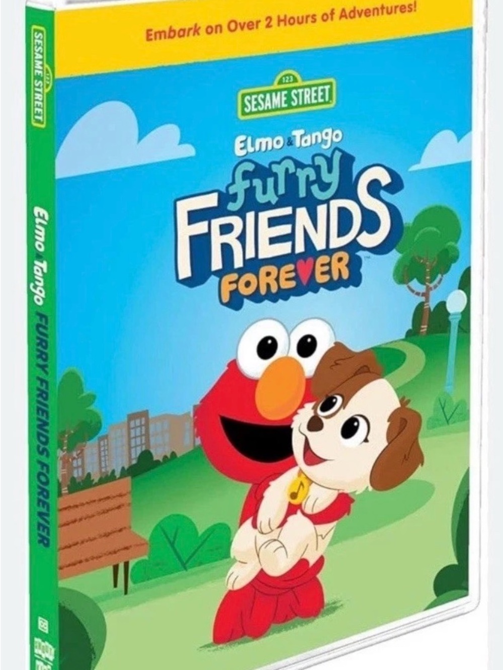 Sesame Street Elmo & Tango Furry Friends Forever DVD - Blue/Red/Green